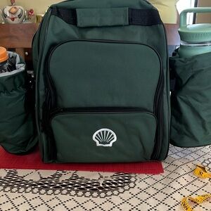 SHELL brand Picnic backpack for two never used